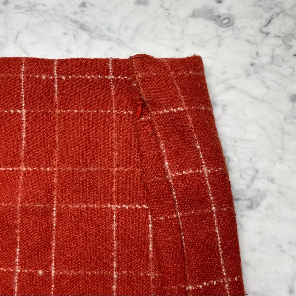 West Elm Fall Thanksgiving Decor Striped Check Print 20 x 20 in Pillow Cover